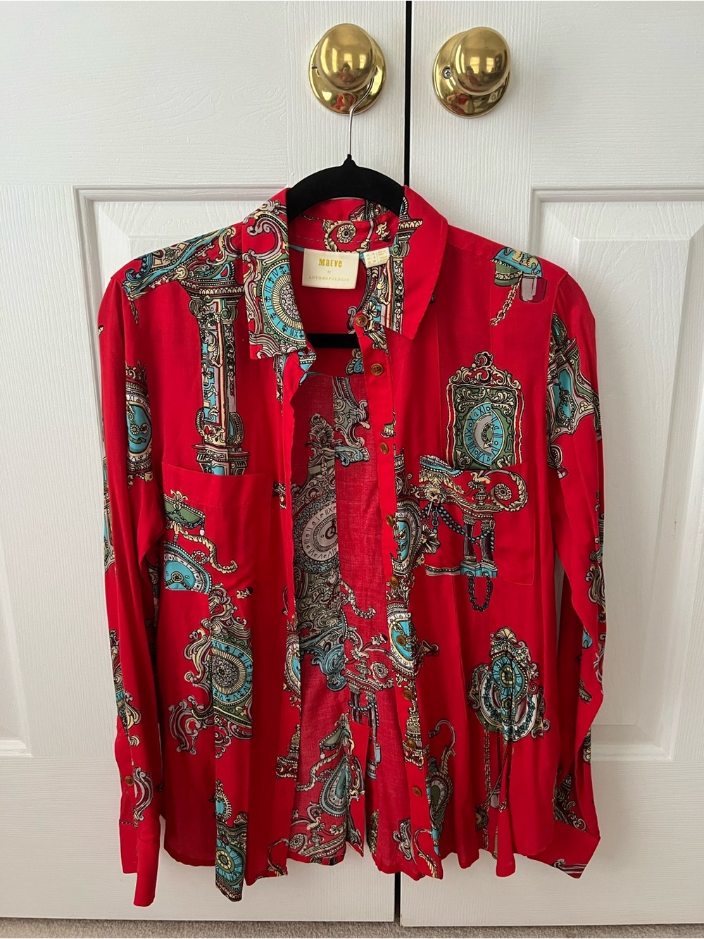 Anthropologie Button-Down Shirt